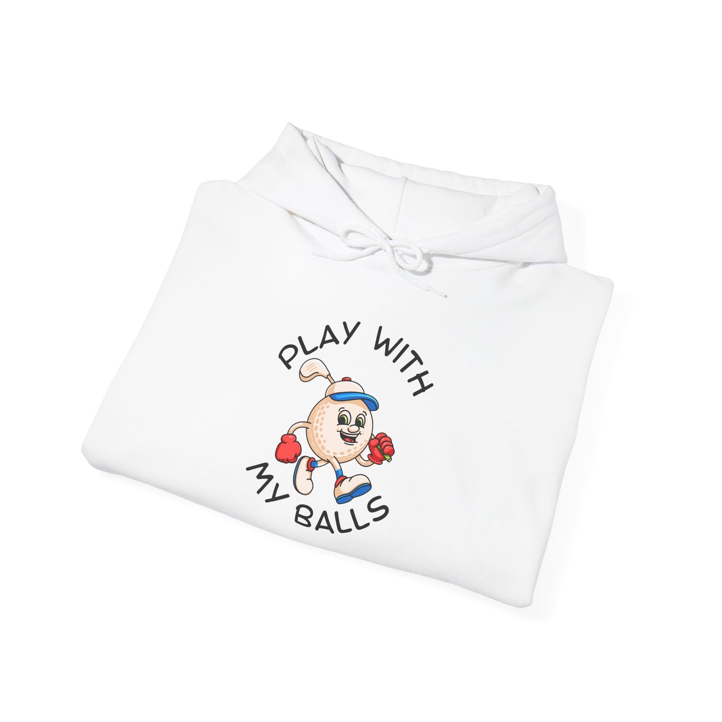 Play With My Balls - Men's Funny Golf Hoodie