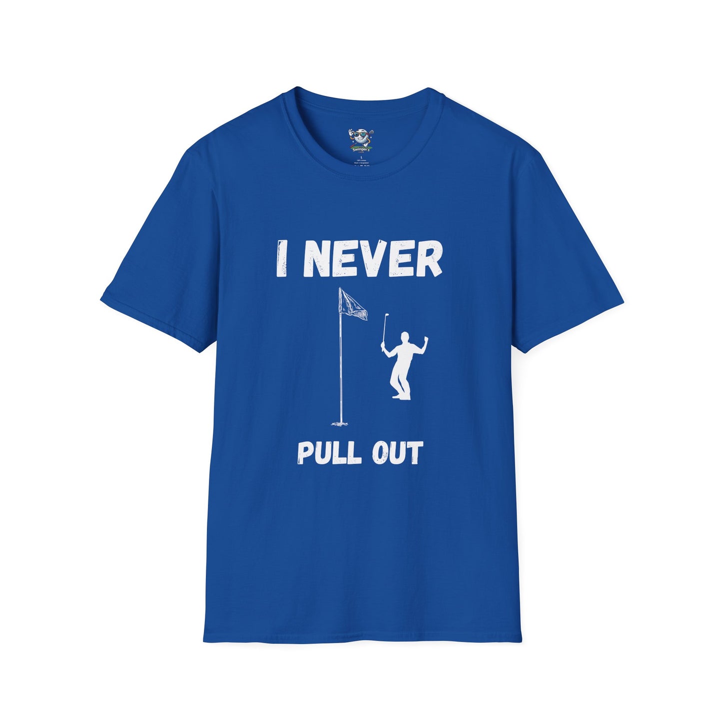 I Never Pull Out - Men's Funny Golf T-Shirt