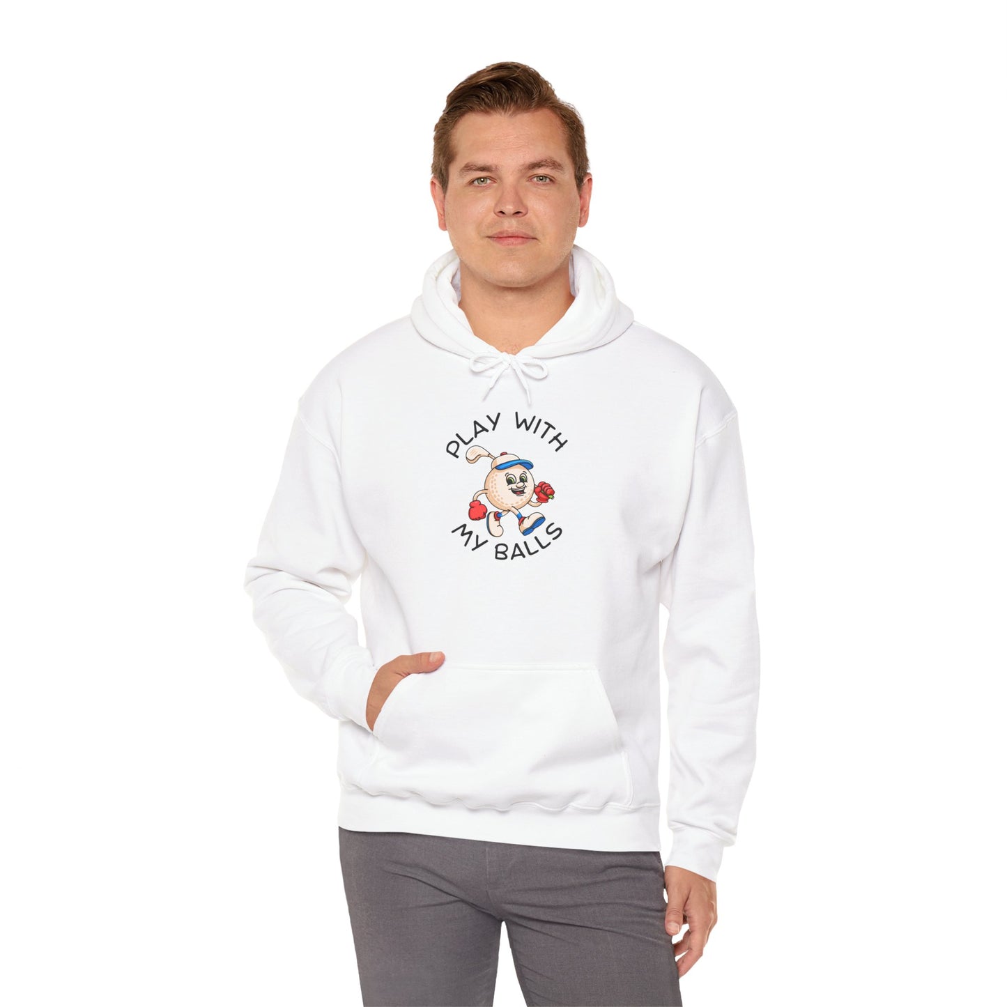 Play With My Balls - Men's Funny Golf Hoodie