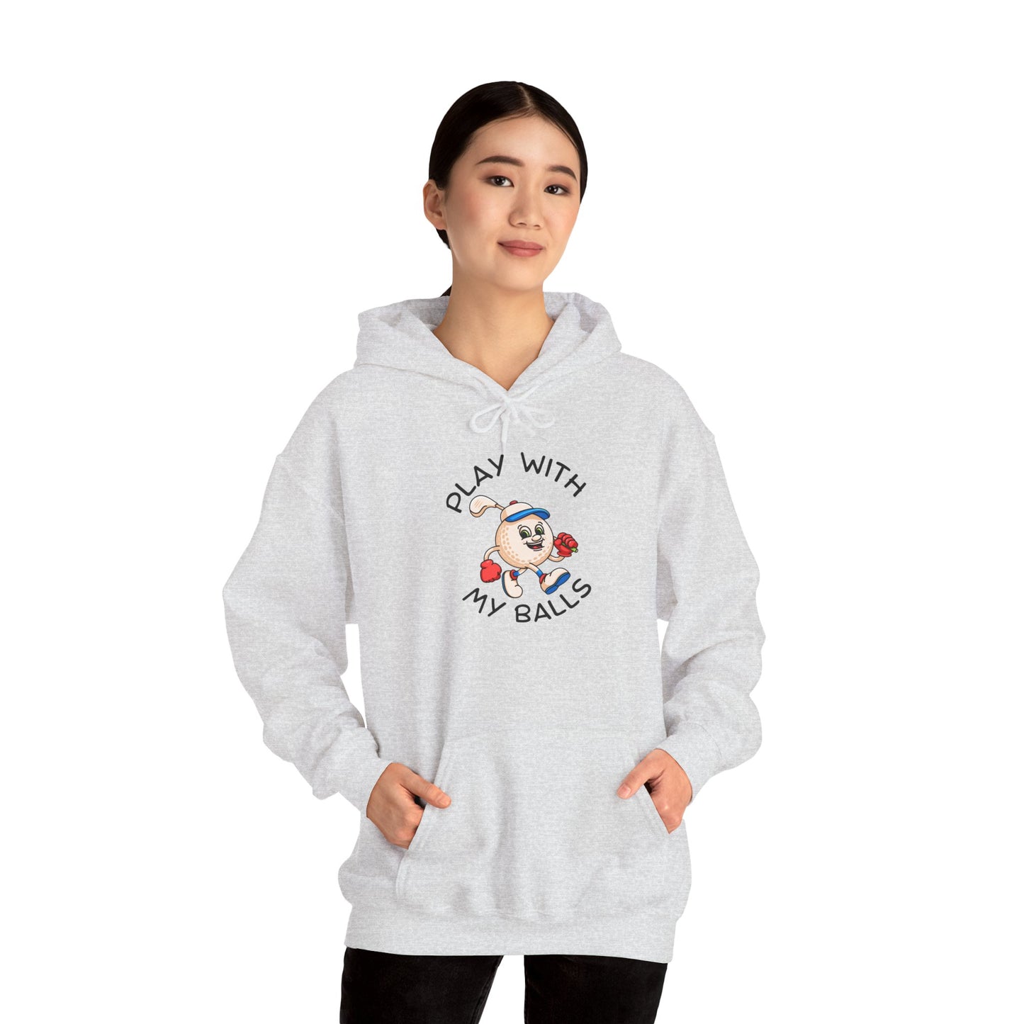 Play With My Balls - Men's Funny Golf Hoodie