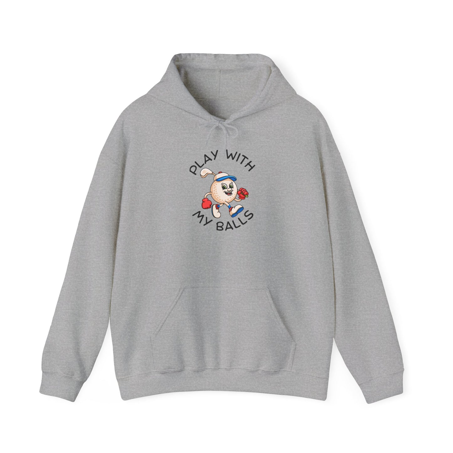 Play With My Balls - Men's Funny Golf Hoodie