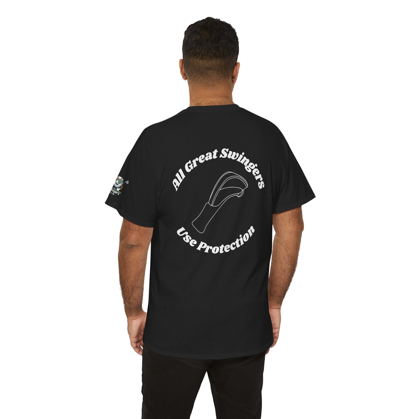 Great Swingers Use Protection Shirt – Funny Golf Lifestyle Tee