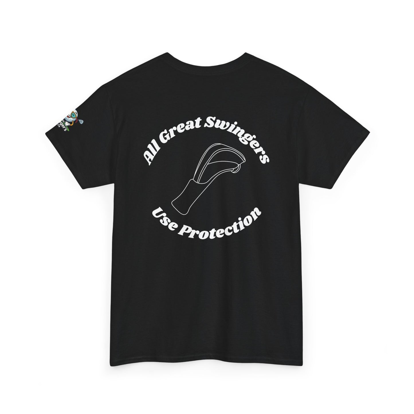 Great Swingers Use Protection Shirt – Funny Golf Lifestyle Tee