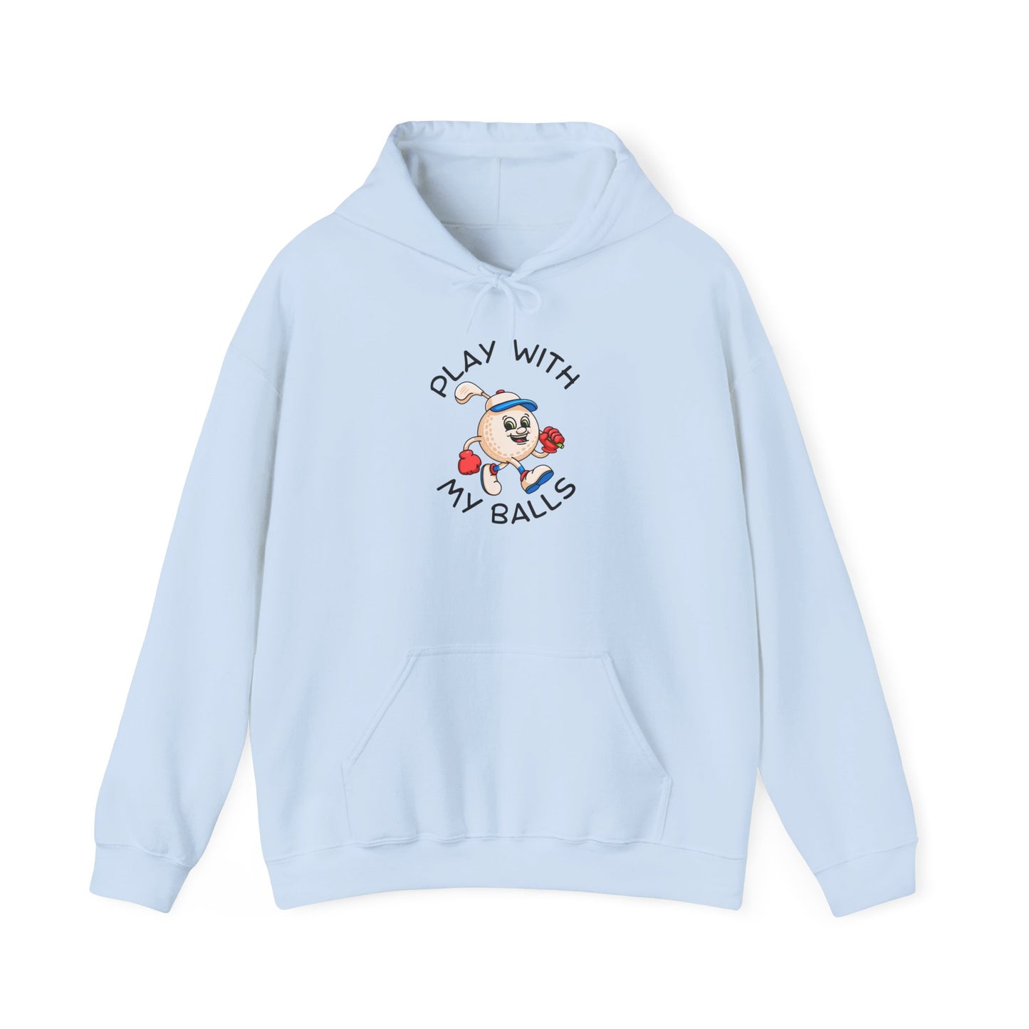 Play With My Balls - Men's Funny Golf Hoodie