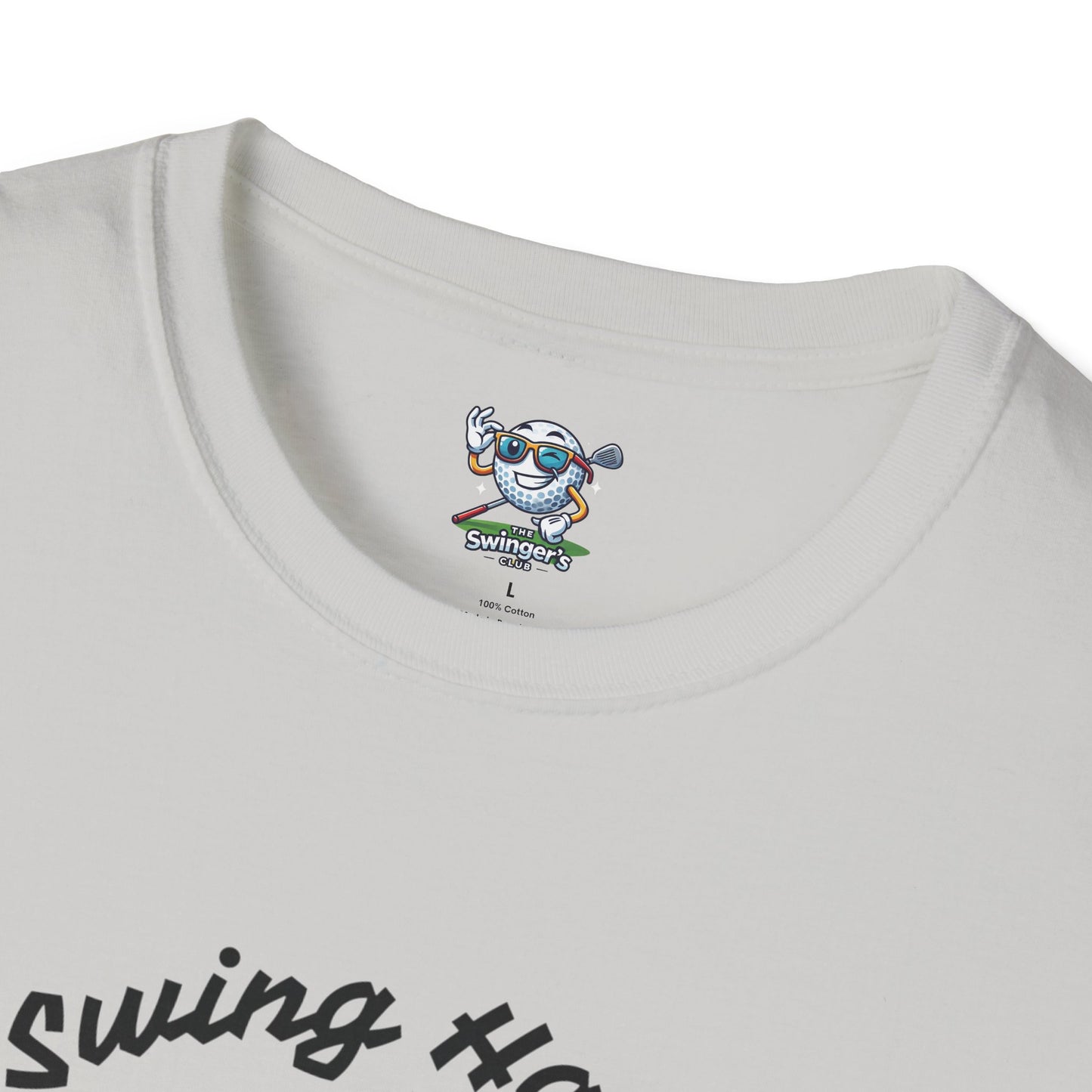 Swing Hard Or Go Home - Men's Funny Golf T-Shirt