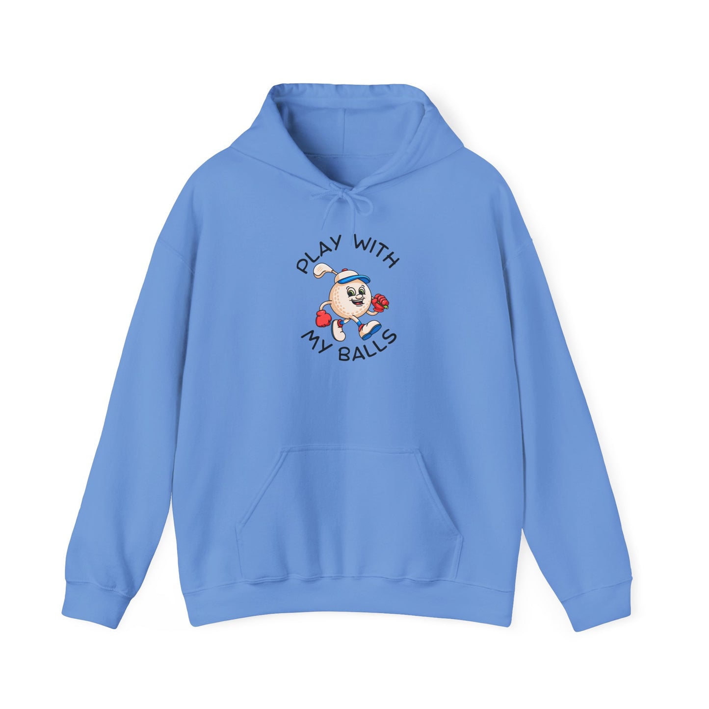 Play With My Balls - Men's Funny Golf Hoodie