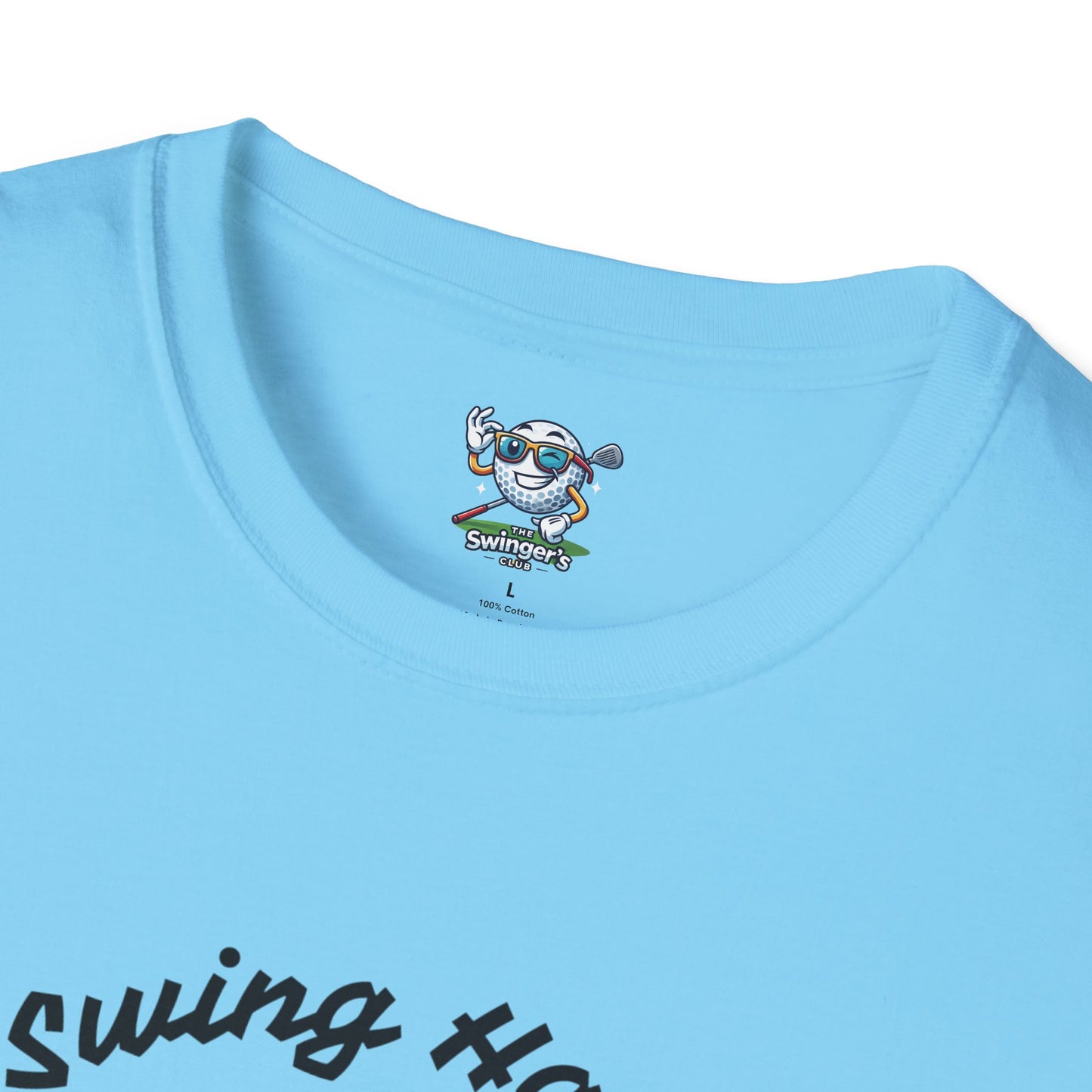 Swing Hard Or Go Home - Men's Funny Golf T-Shirt