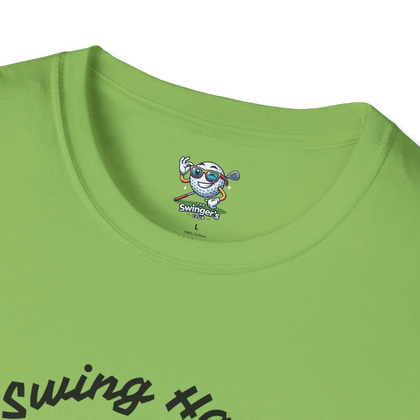 Swing Hard Or Go Home - Men's Funny Golf T-Shirt