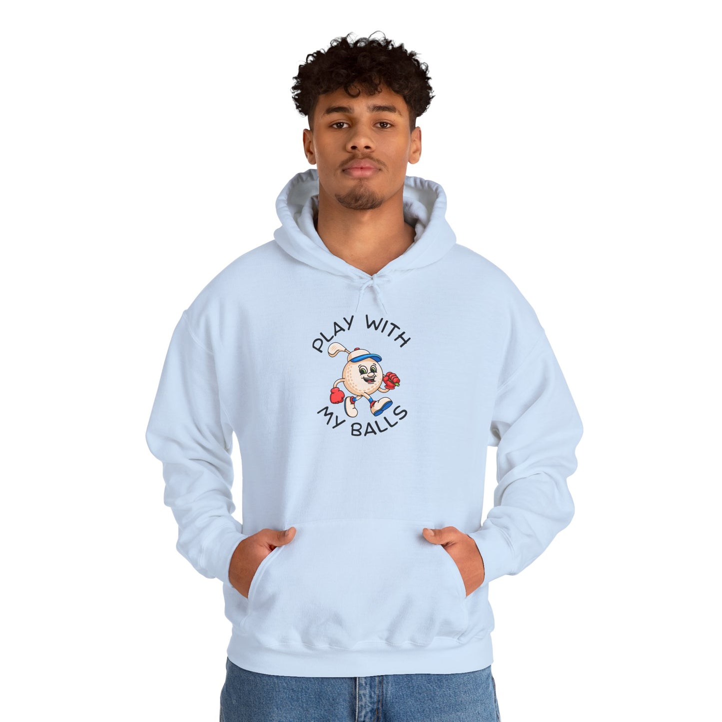 Play With My Balls - Men's Funny Golf Hoodie