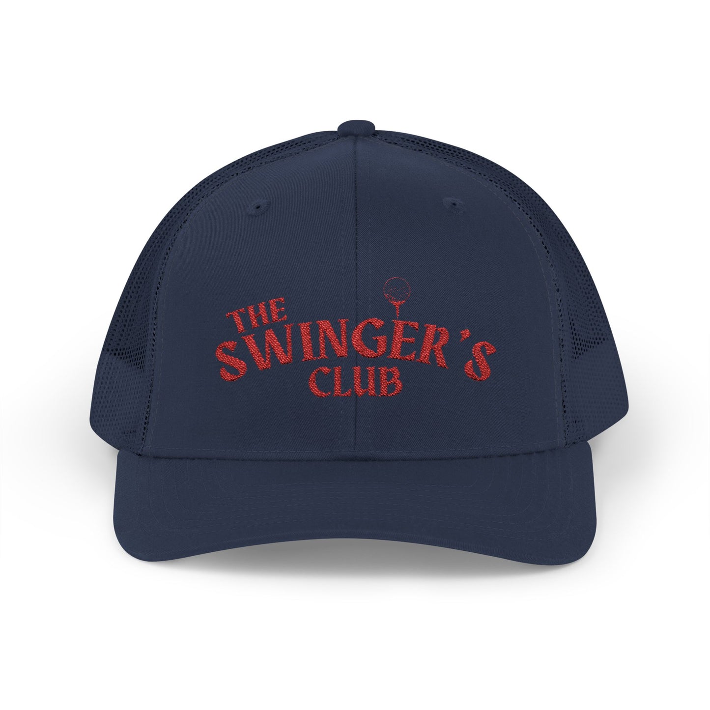 The Swinger’s Club Snapback Trucker Hat – Funny Golf Hat with Mesh Back