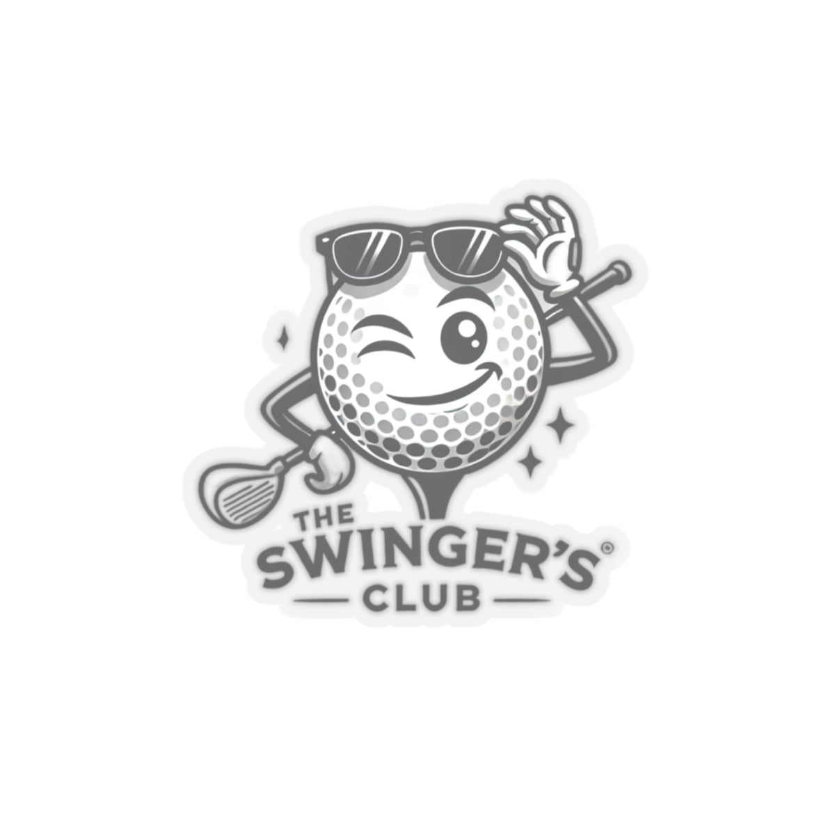 The Swinger's Club Sticker