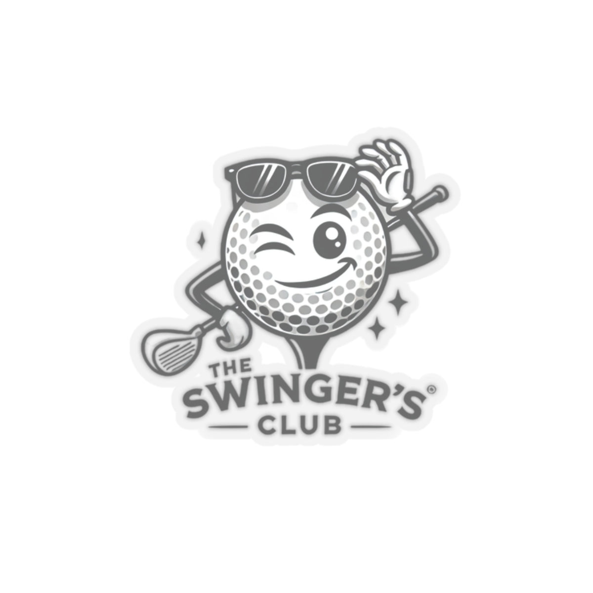 The Swinger's Club Sticker