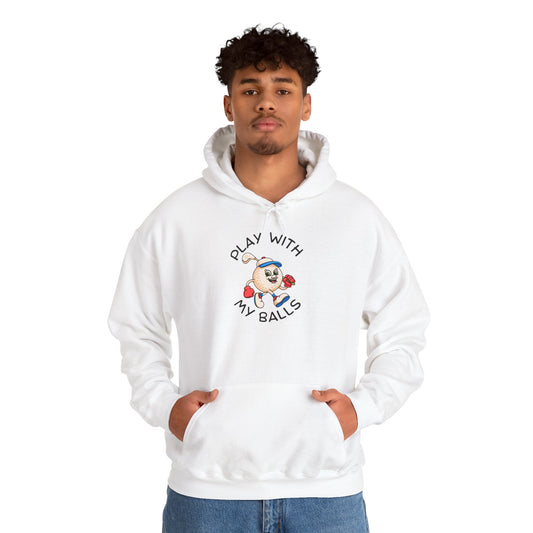 Play With My Balls - Men's Funny Golf Hoodie